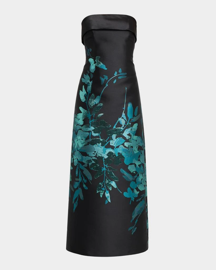 black chiffon dress midi Amelia Black Chiffon Dress – Finery London
