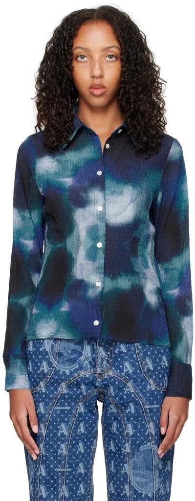 Ahluwalia Blue Koro Shirt 1