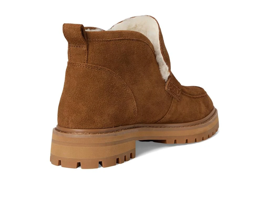 Madewell Rory Lug Loafer Bootie - Suede Shearling 5