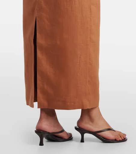 SIR. Evalita linen maxi dress 5