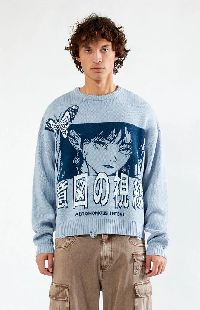 Shop Autonomous Intent Cropped Sweater on Sale at BeyondStyle – Get 32% ...