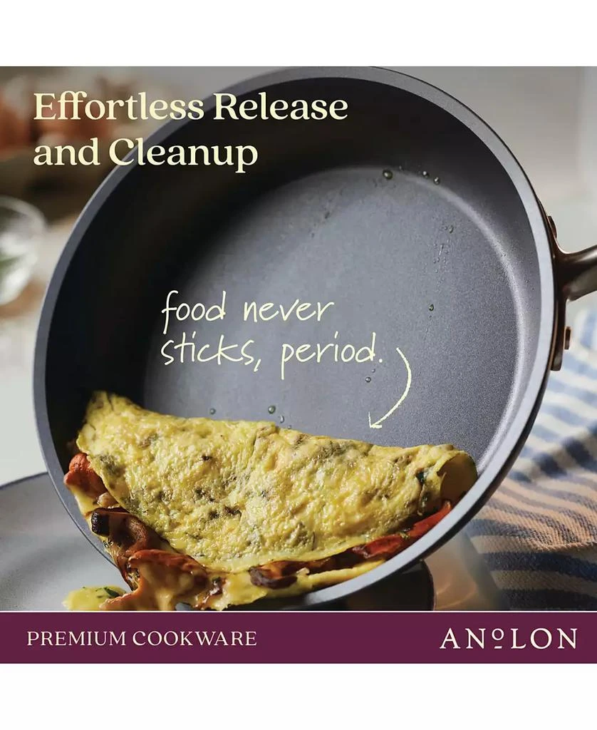 Anolon Accolade Forged Hard-Anodized Nonstick Square Grill Pan, 11-Inch, Moonstone 7