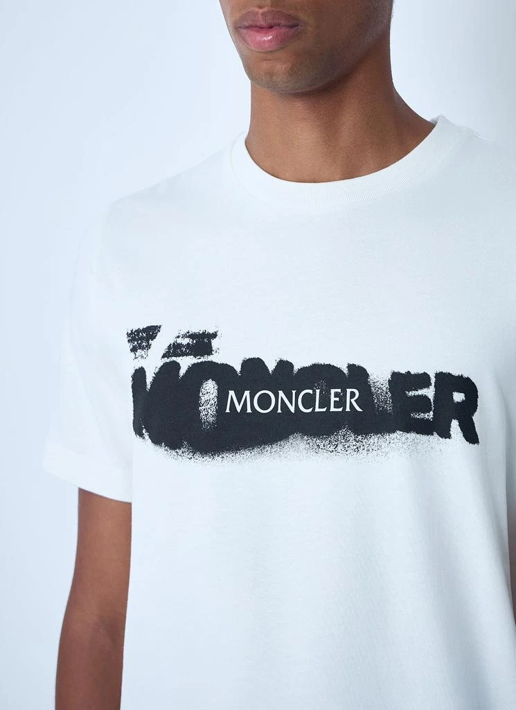 Moncler Logo Motif T-hirt 5