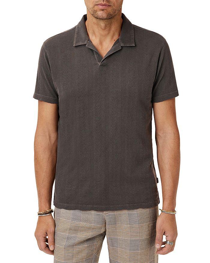 John Varvatos Zion Open Collar Polo Shirt