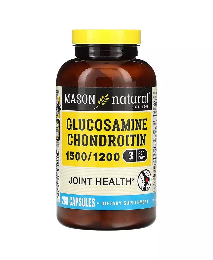 Mason Natural Glucosamine Chondroitin  -  280 Capsules