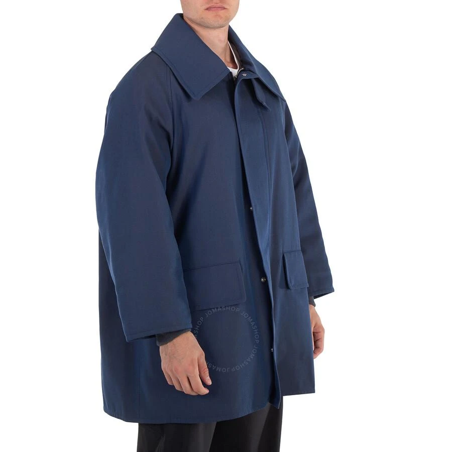 Beautiful People Men
s Navy Gabardine Riding Coat 3