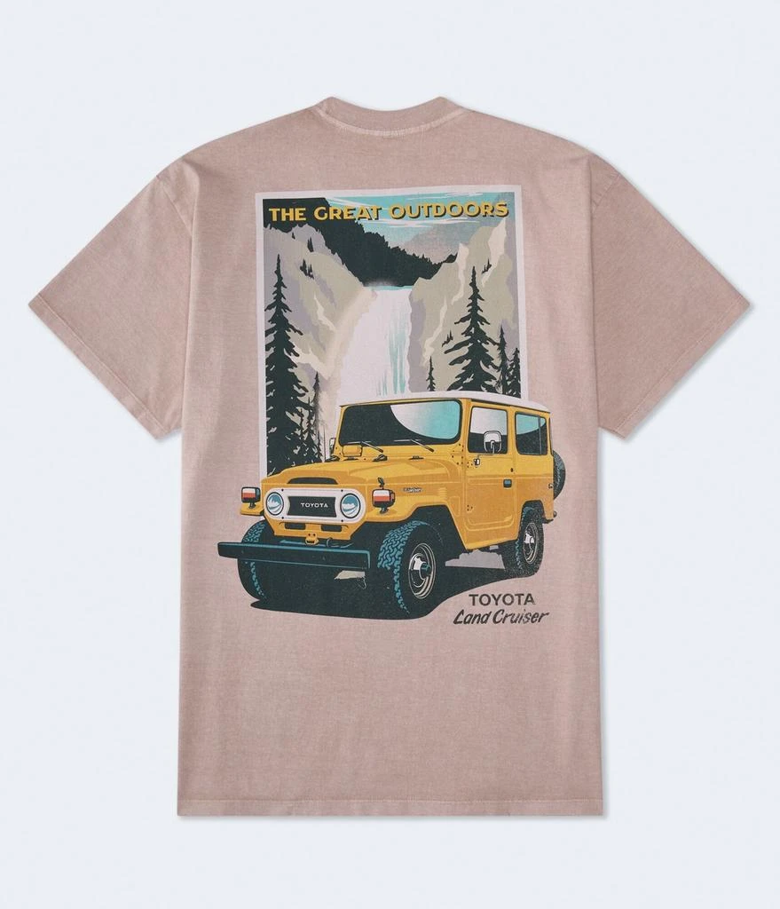 Aeropostale Toyota Land Cruiser Relaxed Graphic Tee