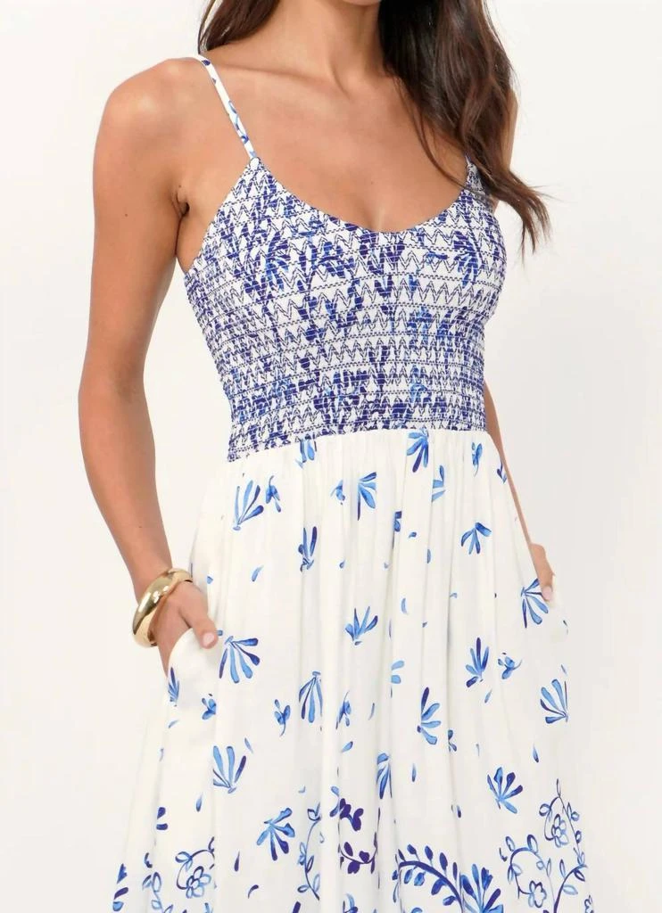 Greylin Greylin - Weldon Grove Smocked Midi Dress 2