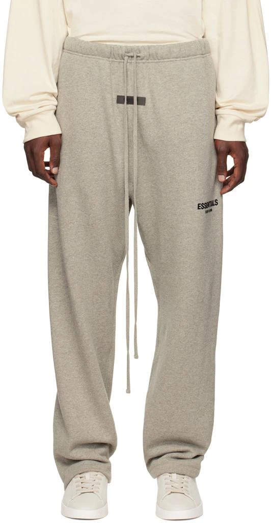 Essentials Gray Relaxed Lounge Pants 1