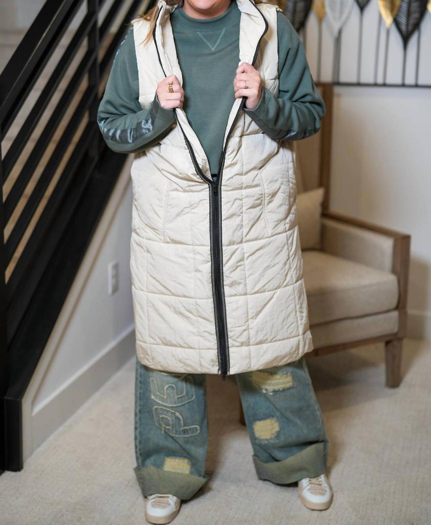 Oli & Hali Oli & Hali - Totally In Padded Long Vest