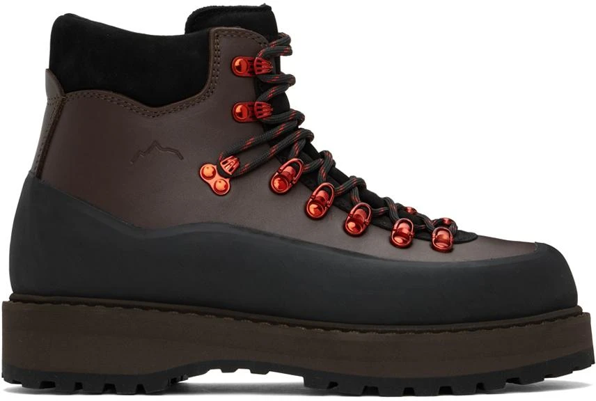Diemme Brown & Black Roccia Vet Gomma Boots 1