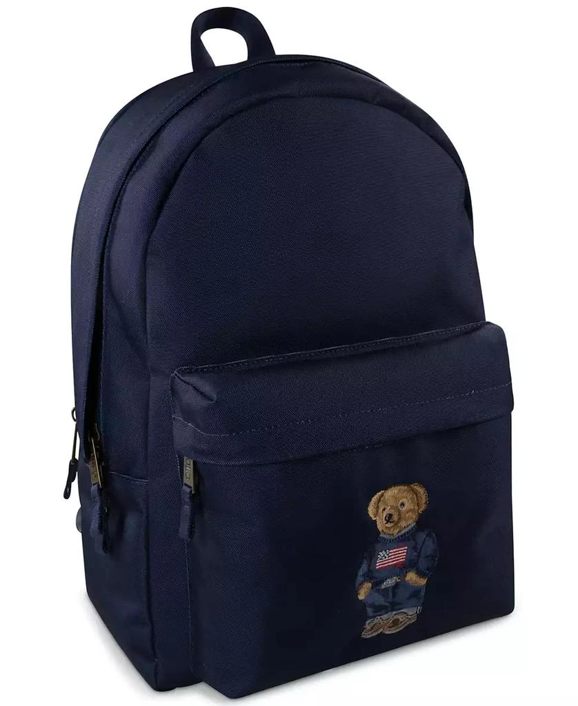 Ralph Lauren Kids Polo Bear Canvas Backpack 11