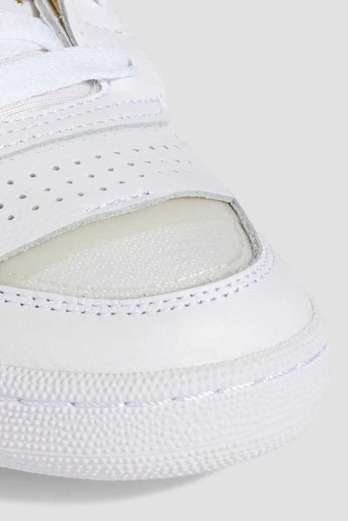MAISON MARGIELA Club C mesh and leather sneakers 4