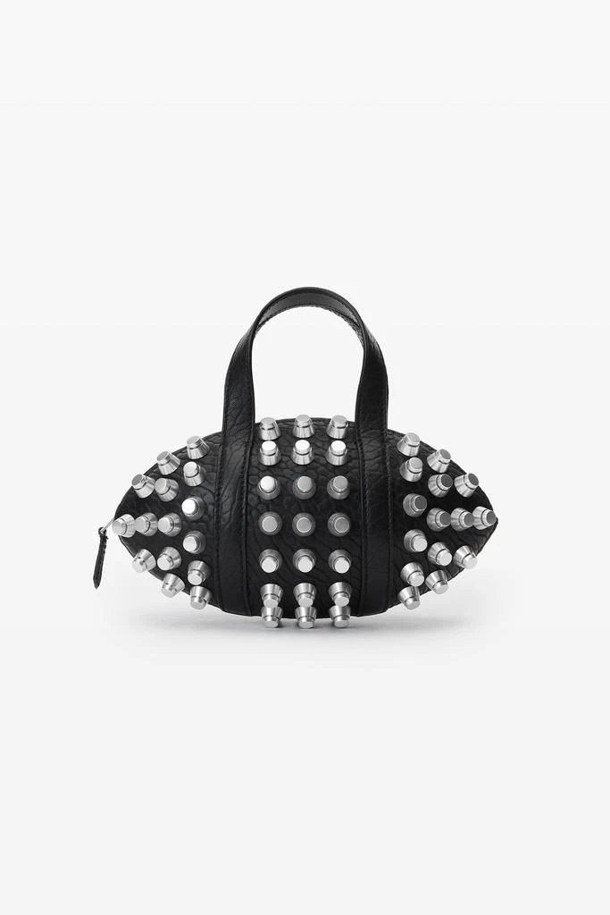 Alexander Wang kong trap studded handbag in lambskin leather 1