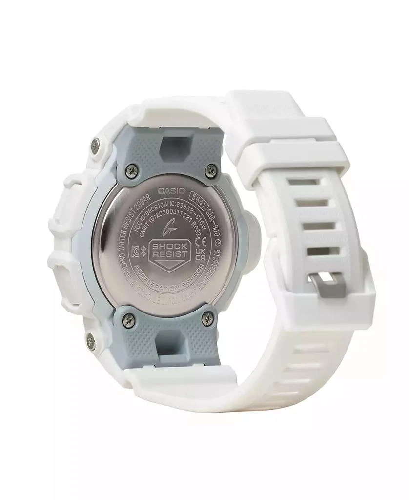 G-Shock Mens Analog Digital White Resin Watch, 51.3mm, GBA900CB-7A 3