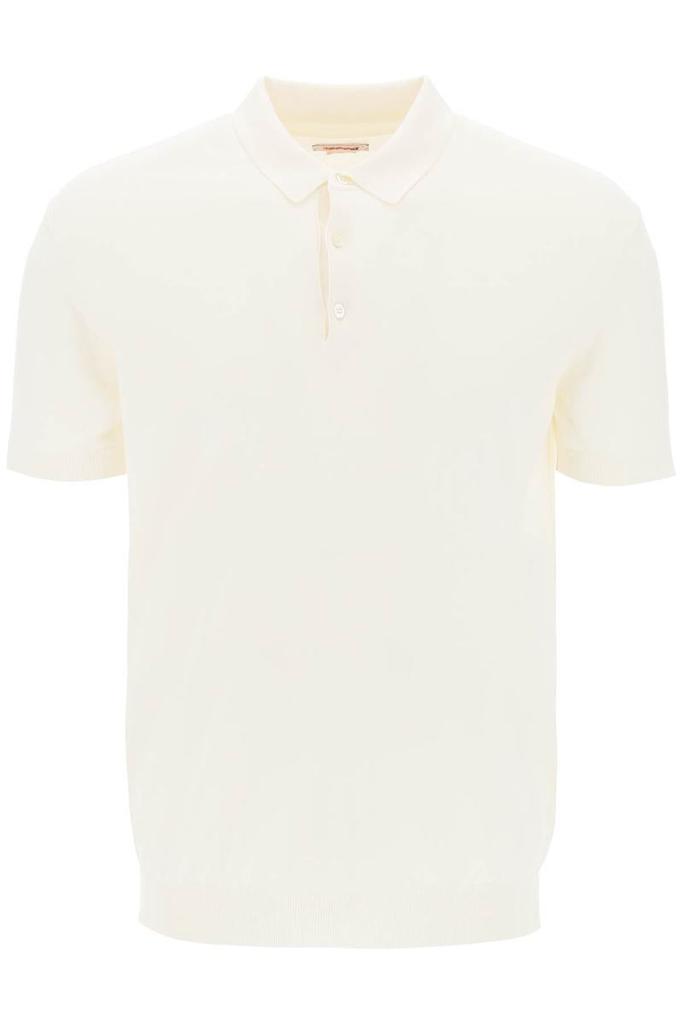Baracuta short-sleeved cotton polo shirt for