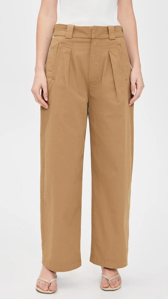 Citizens of Humanity Cara Cropped Pleated Trousers 1