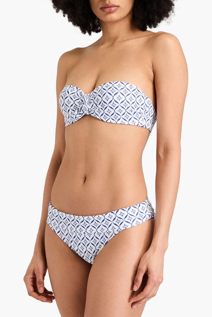 Heidi Klein Capri printed low-rise bikini briefs