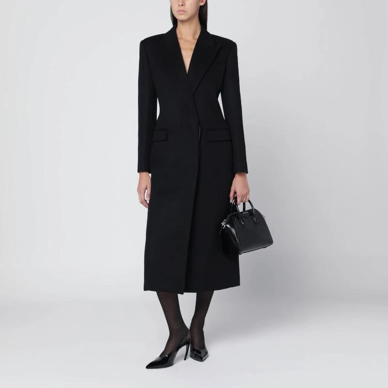 Givenchy Black wool coat 2