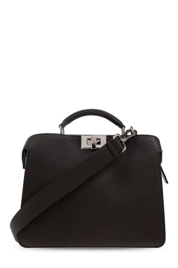 【FENDI】PEEKABOO MINI TOTE BAG Peekaboo Mini Cuoio Romano leather Gray | Fendi
