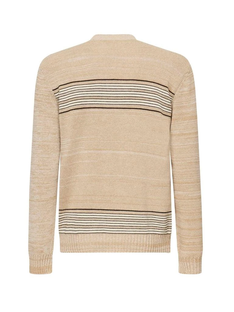 Valentino Valentino	Stripe Detailed Crewneck Jumper 2
