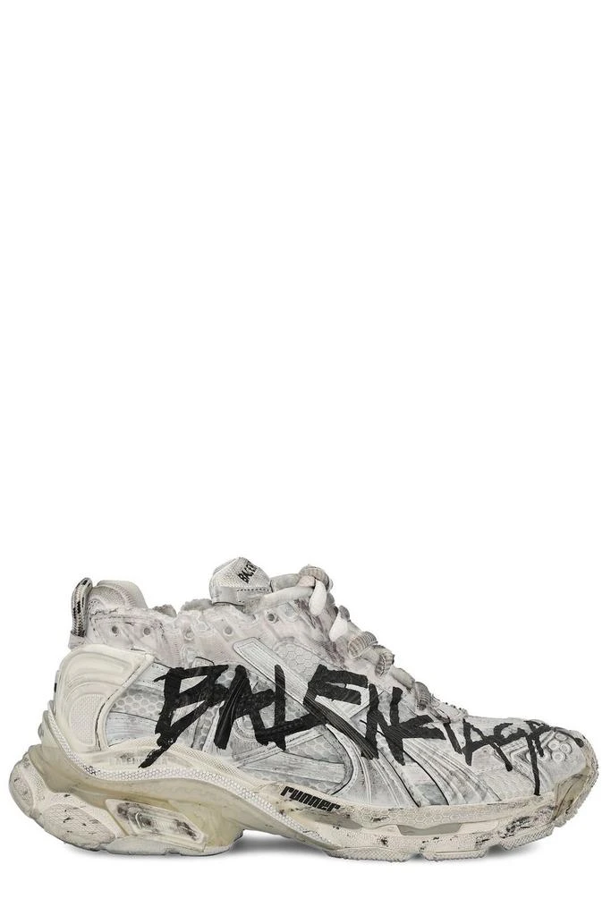 Balenciaga Balenciaga Logo Printed Lace-Up Sneakers 1