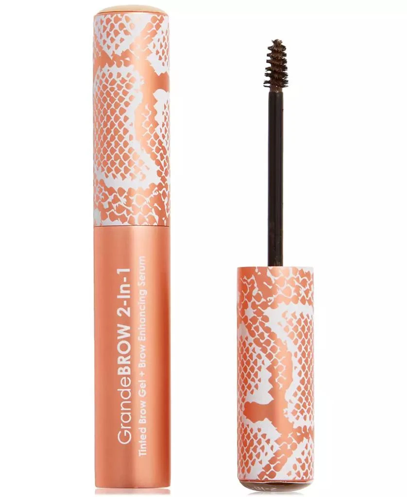 Grande Cosmetics Travel-Size GrandeBROW 2-In-1 Tinted Brow Gel + Brow Enhancing Serum, 0.02 oz. 7