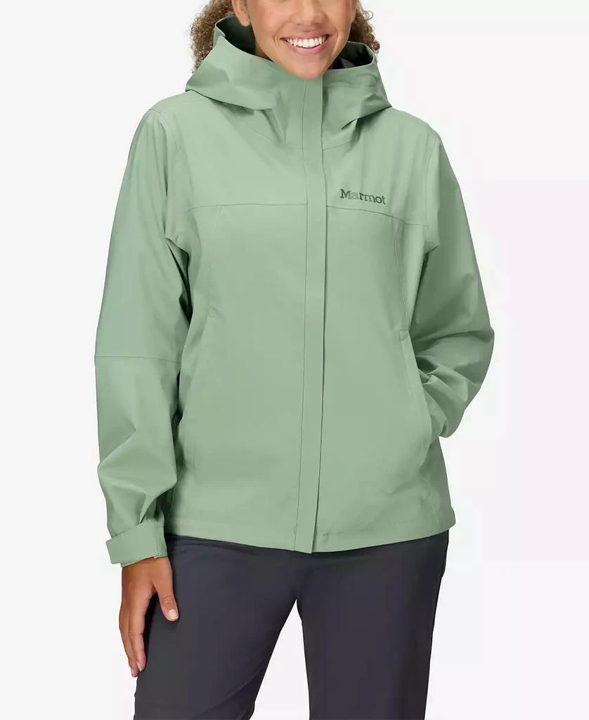 Marmot Women's PreCip Hooded Waterproof Jacket 1