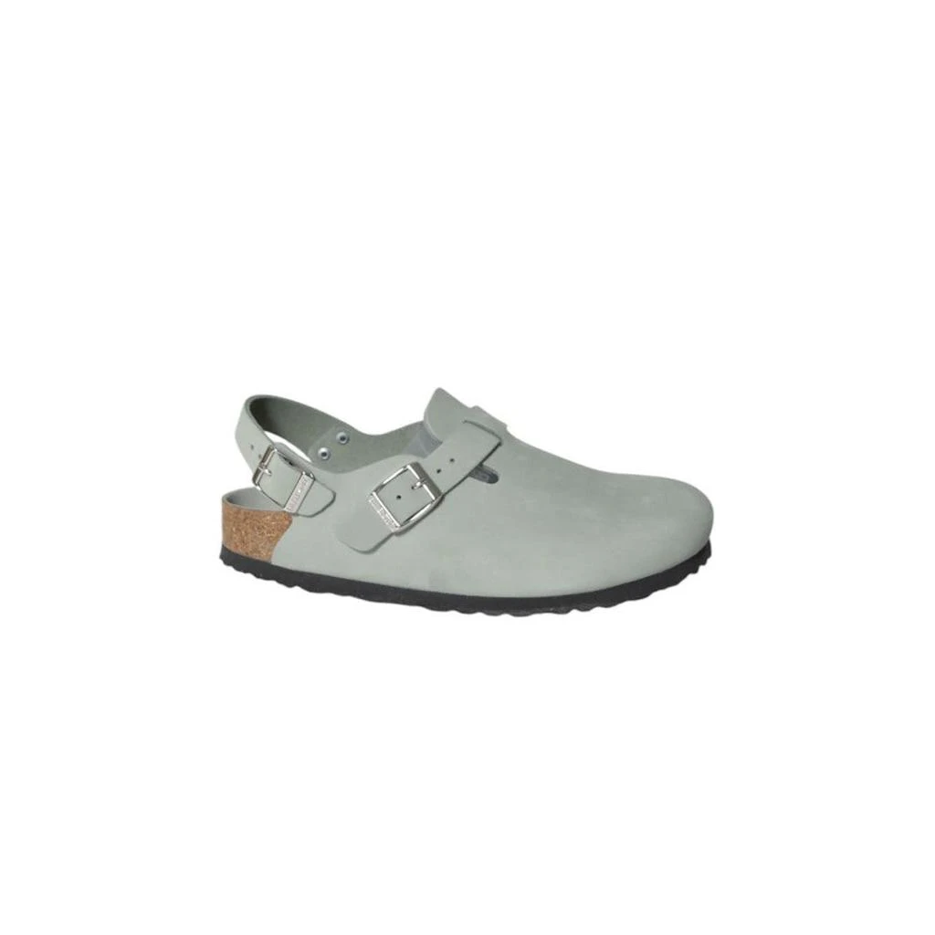 Birkenstock Mint Green Nubuck Leather Tokio Mules 1