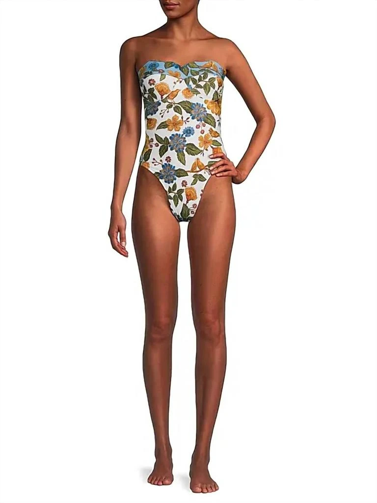 Farm Rio Farm Rio - Garden Scarf One Piece Swimsuit