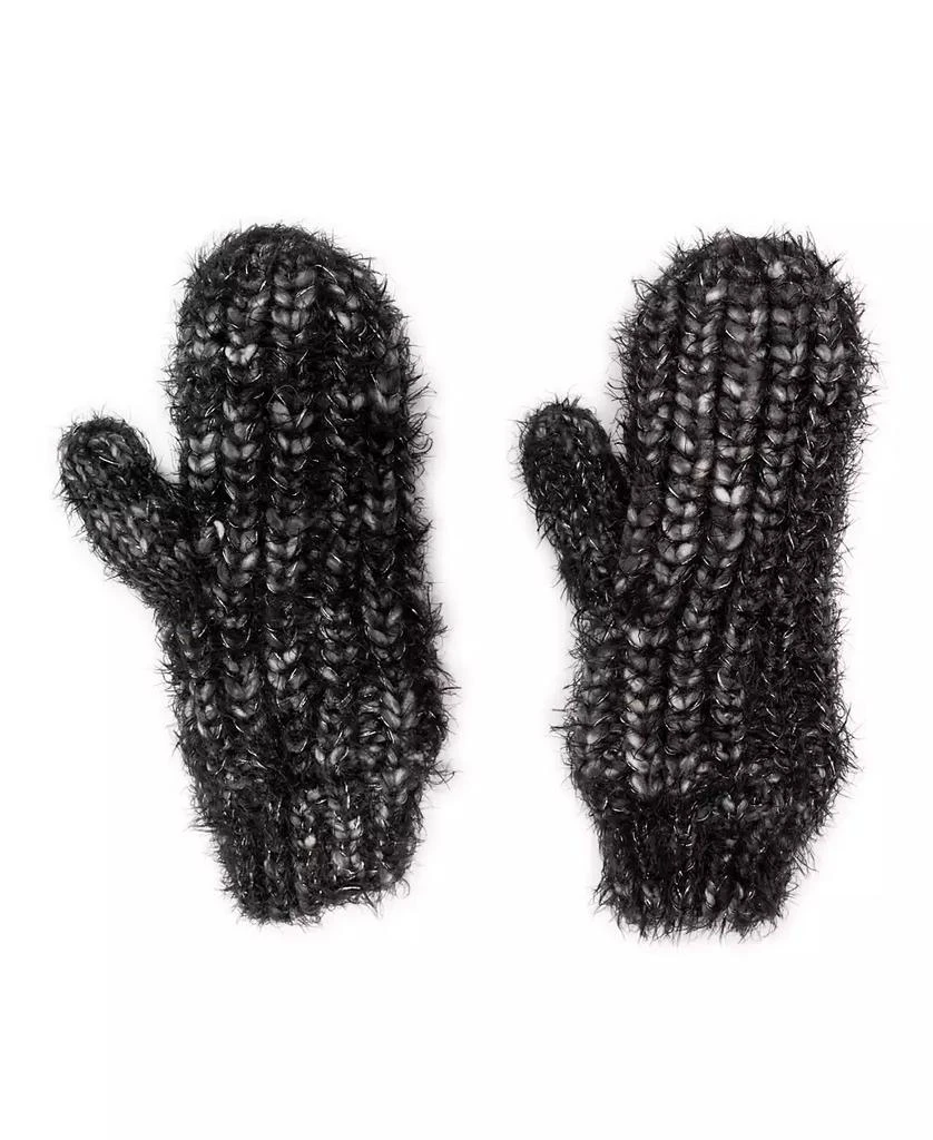 MUK LUKS Women's Chunky Space Dye Eyelash Mitten 2