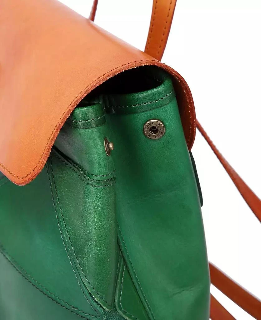 OLD TREND Women's Genuine Leather Prism Backpack 10