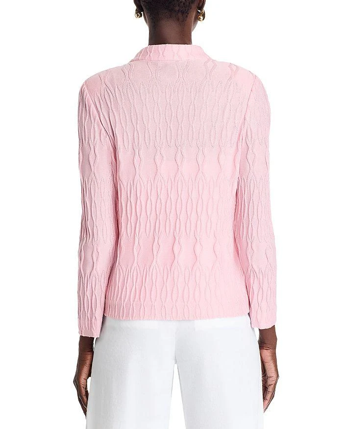 Misook Tonal Plaid Knit Jacket 4