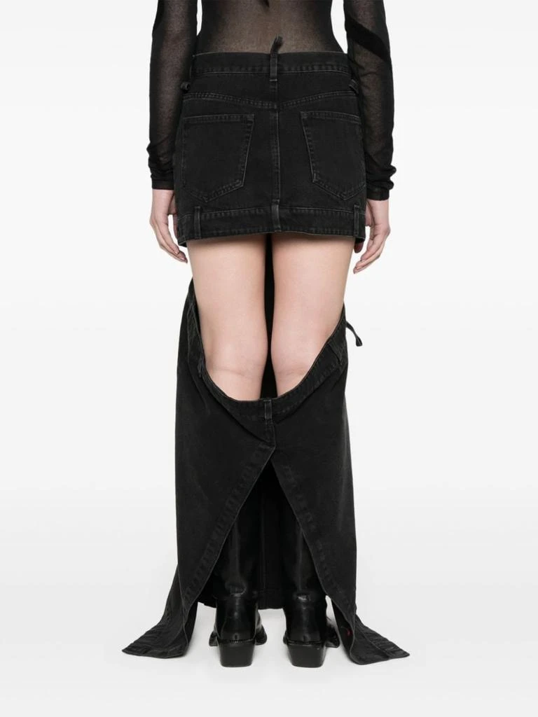 UNKNOW THE ATTICO - Denim Skirt 3