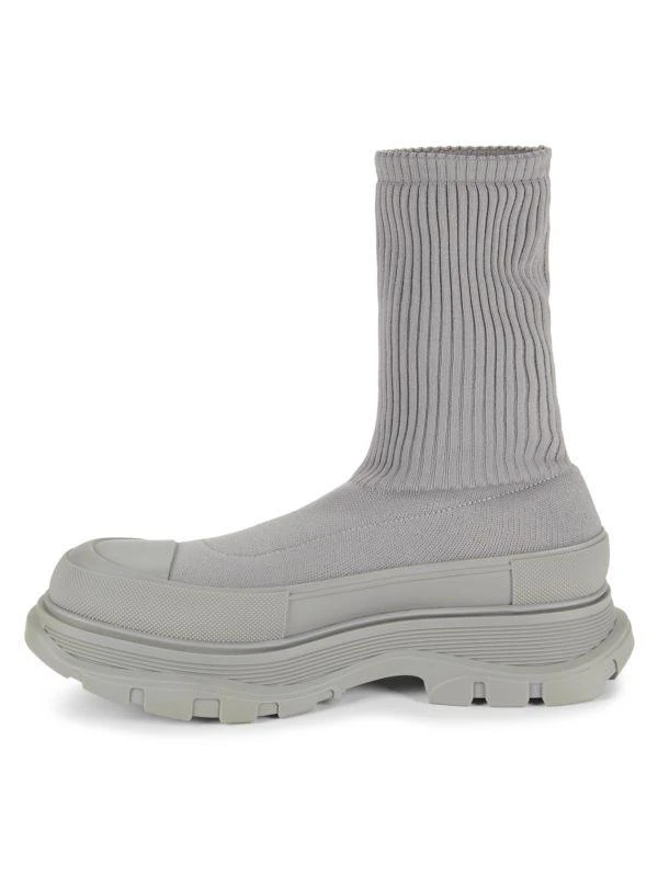 Alexander McQueen Logo Sock Boots 4