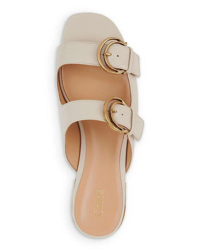 Chloé Women's Alize Buckled Slide Sandals 5