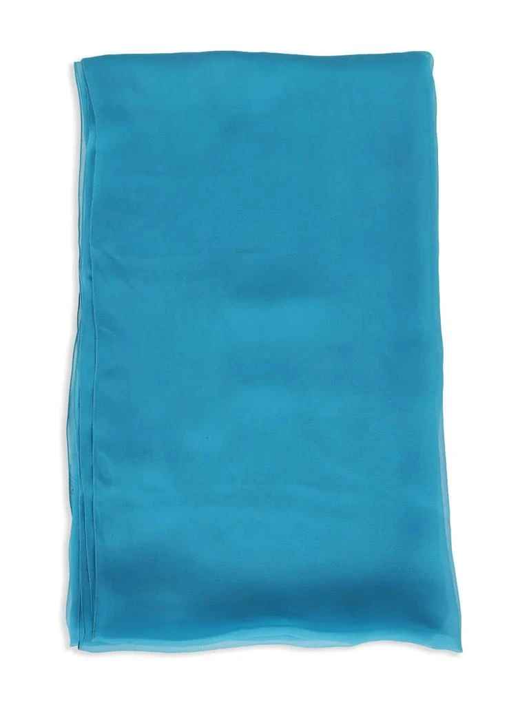 Alberta Ferretti Lightweight Flowing Scarf with Subtle Sheen