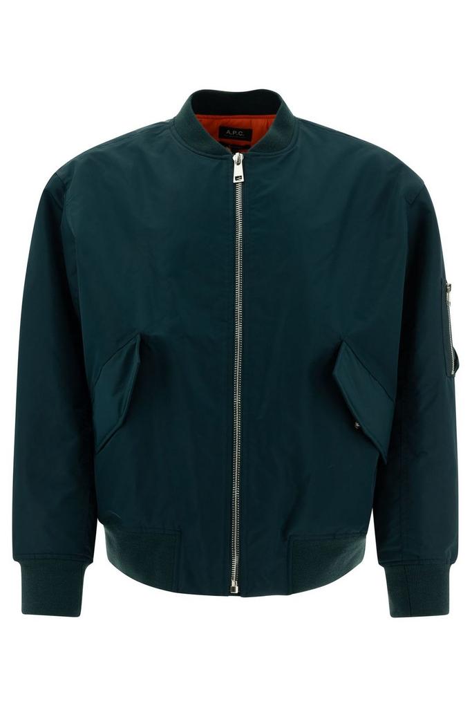 ブルゾン A.P.C. SS25 Jackets (PSAKL H02998 IAQ) A.P.C. LOGAN JACKET Blue | BSTN Store