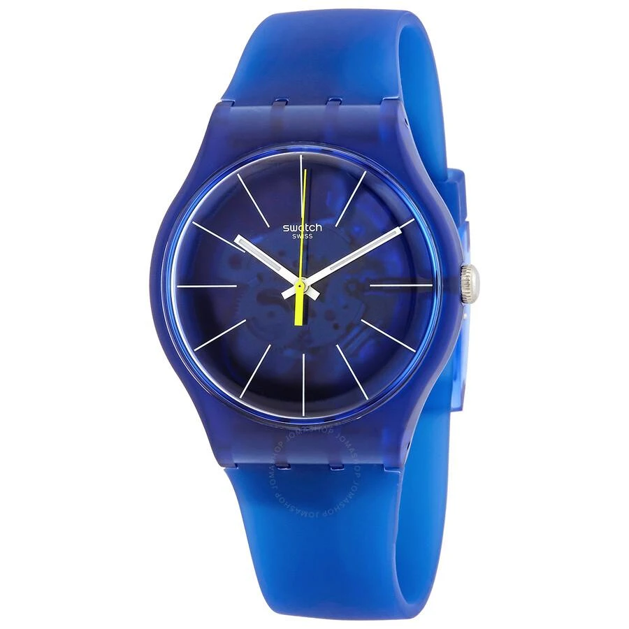 Swatch Blue Sirup Quartz BlueTranslucent Dial Men's Watch SUON142 1