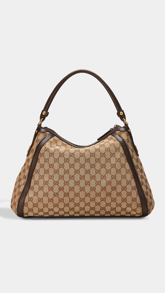 What Goes Around Comes Around Gucci Canvas Scarlett Medium Hobo Bag