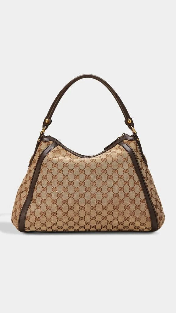What Goes Around Comes Around Gucci Canvas Scarlett Medium Hobo Bag 2