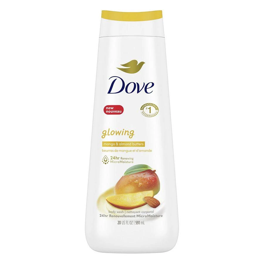 Dove Glowing Body Wash Mango & Almond Butters 1