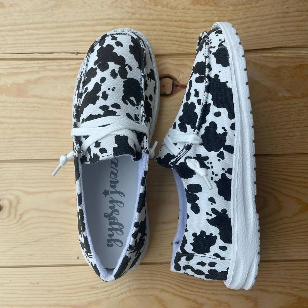 Gypsy Jazz Gypsy Jazz - Women's Milk It 2 Cow Slip-on Shoes 2