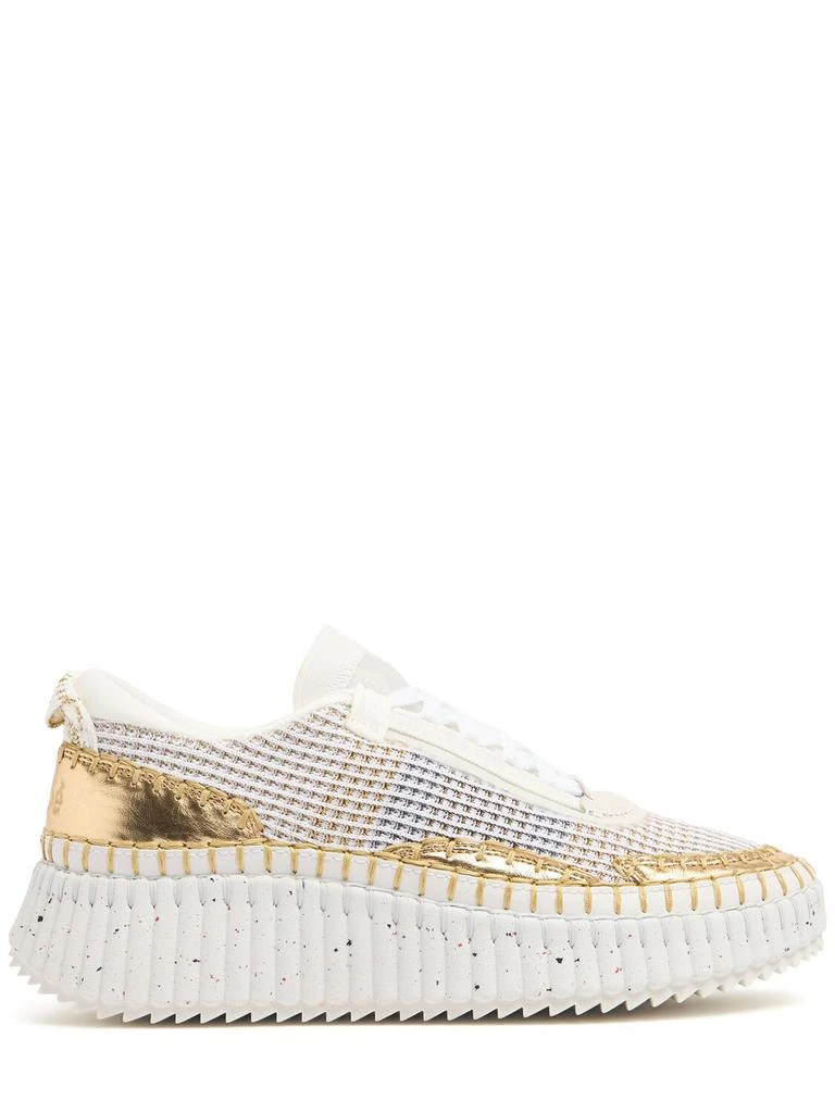 Chloé Nama Lace-up Sneakers 1