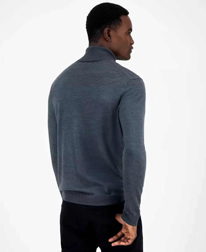 Alfani Men's Merino Wool-Blend Turtleneck Sweater, Created for Macy's 2