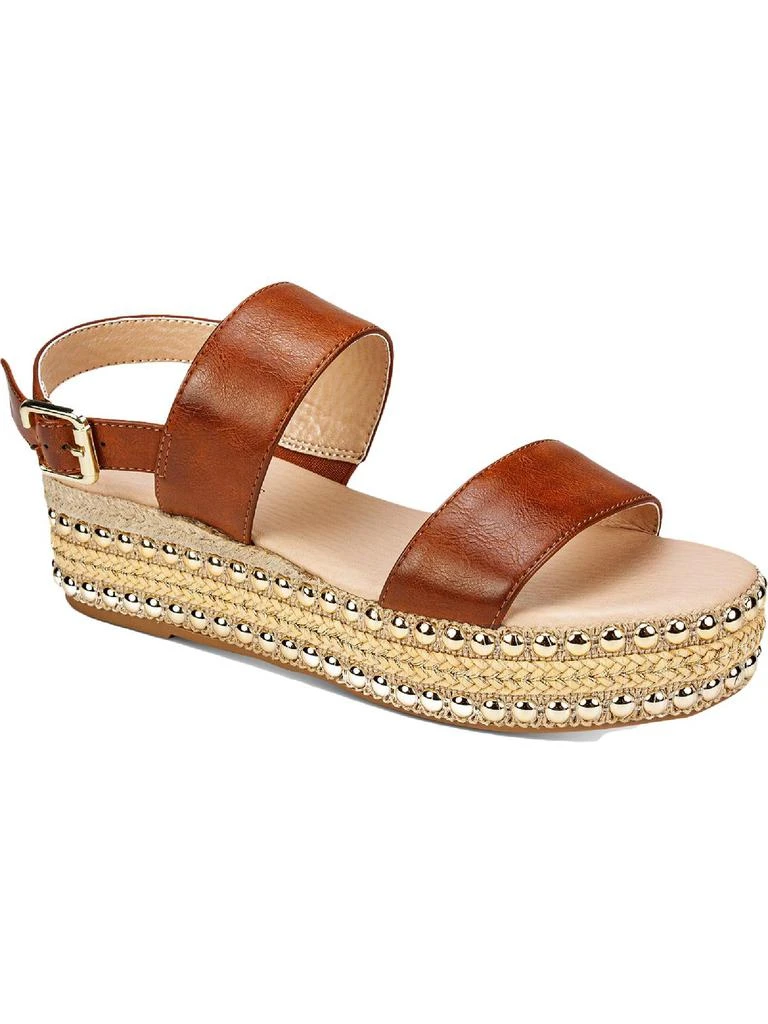 Seven Dials Berenice Womens Faux Leather Espadrille Slingback Sandals 3