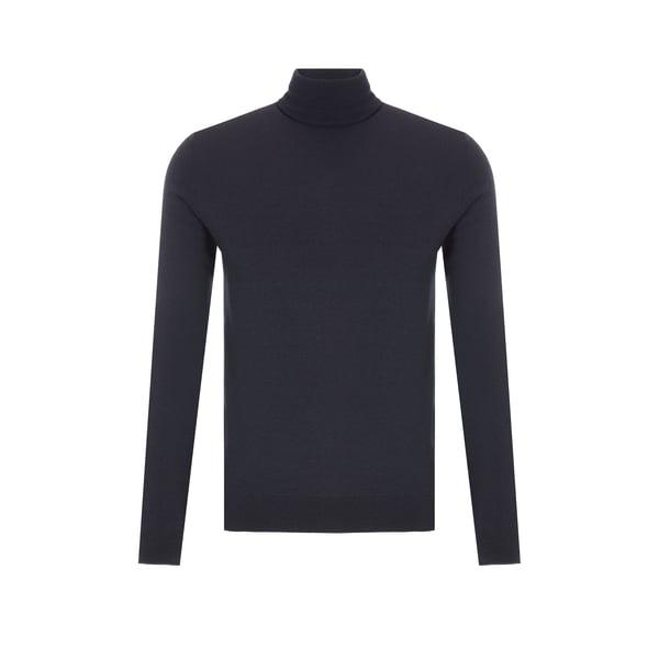 UNKNOW Merino wool turtleneck jumper