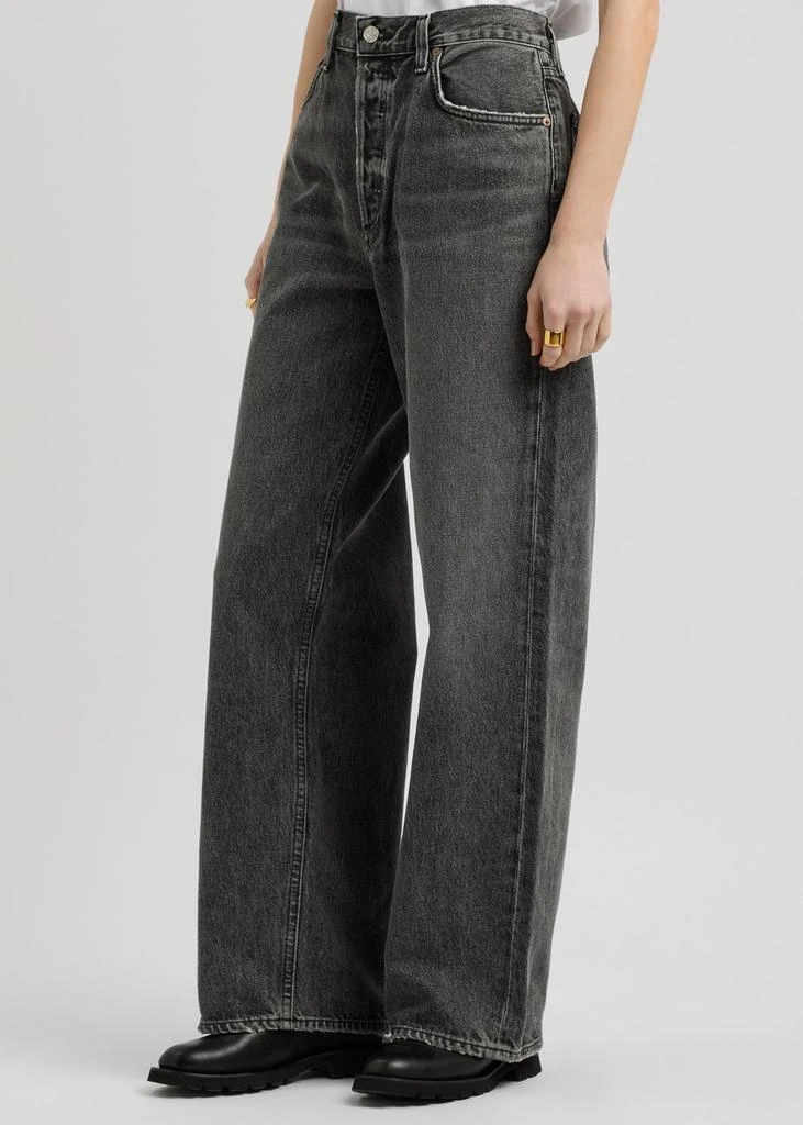 AGOLDE Low Slung Baggy distressed wide-leg jeans 2