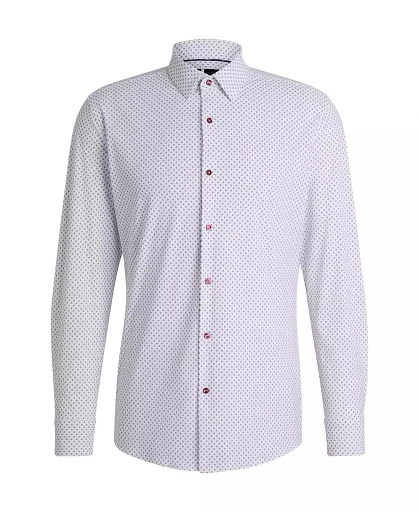 Men's Slim-Fit Performance Dress Shirt  On Sale Now with Up to 65% Off |  Discover Exclusive Deals & Savings at BeyondStyle  Authentic Hugo Boss  dress_shirt|brands|hugo boss men's clothing with Limited-Time