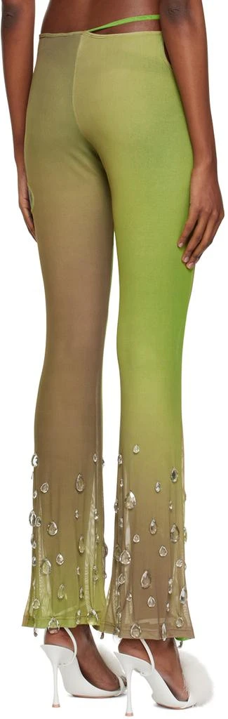 GCDS Khaki Sita Drops Leggings 3